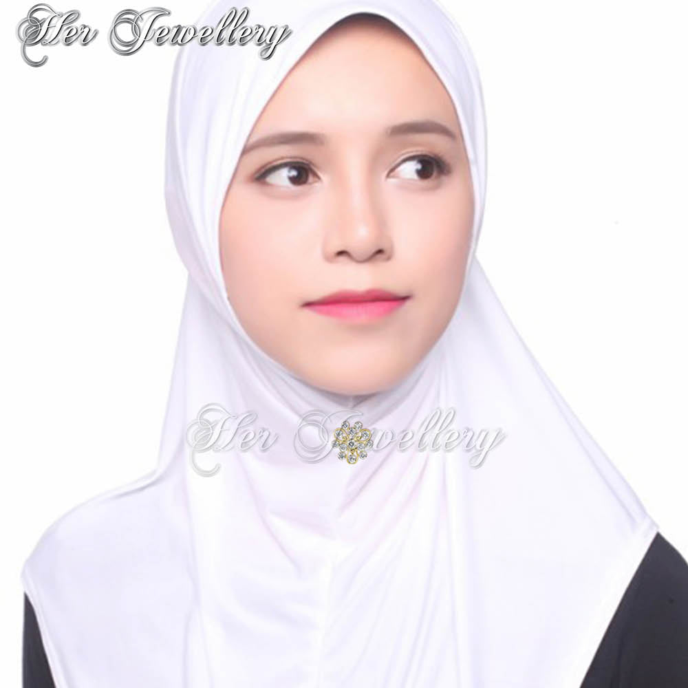 Swarovski Crystals Vanda Brooch - Her Jewellery