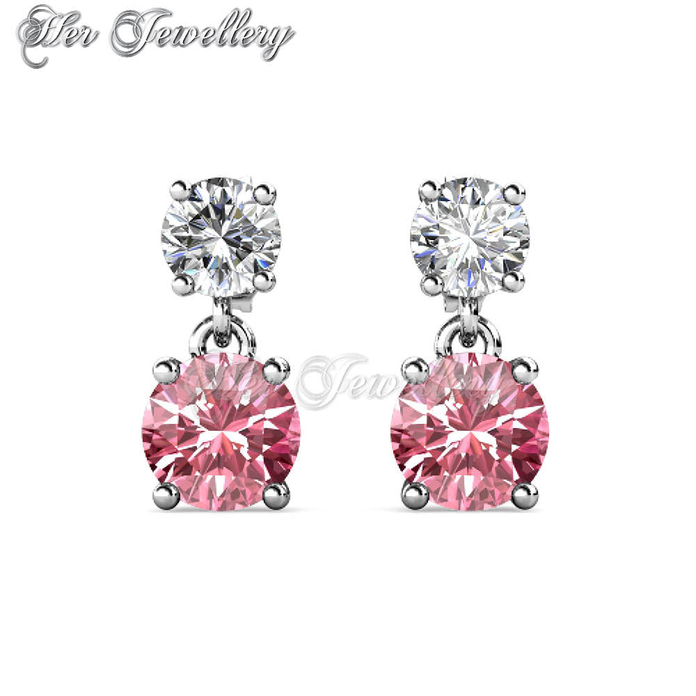 Swarovski Crystals 7 Days Dangling Earringsâ€ Set - Her Jewellery