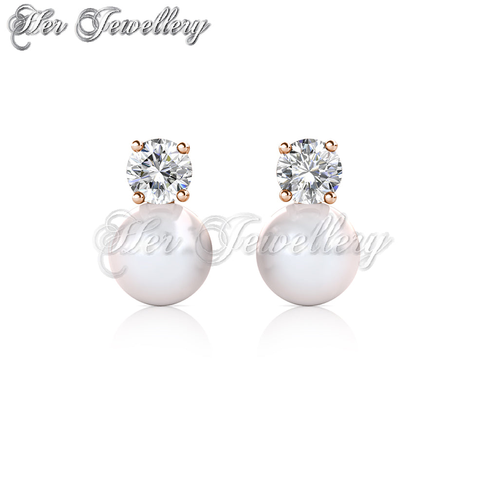 7 Days Droplet Pearl Earrings