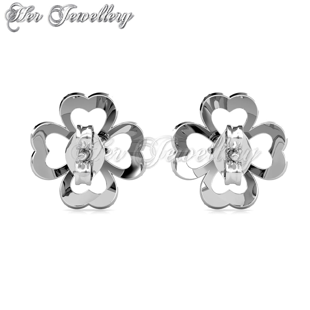 Swarovski Crystals Ailey Clover Earrings - Her Jewellery