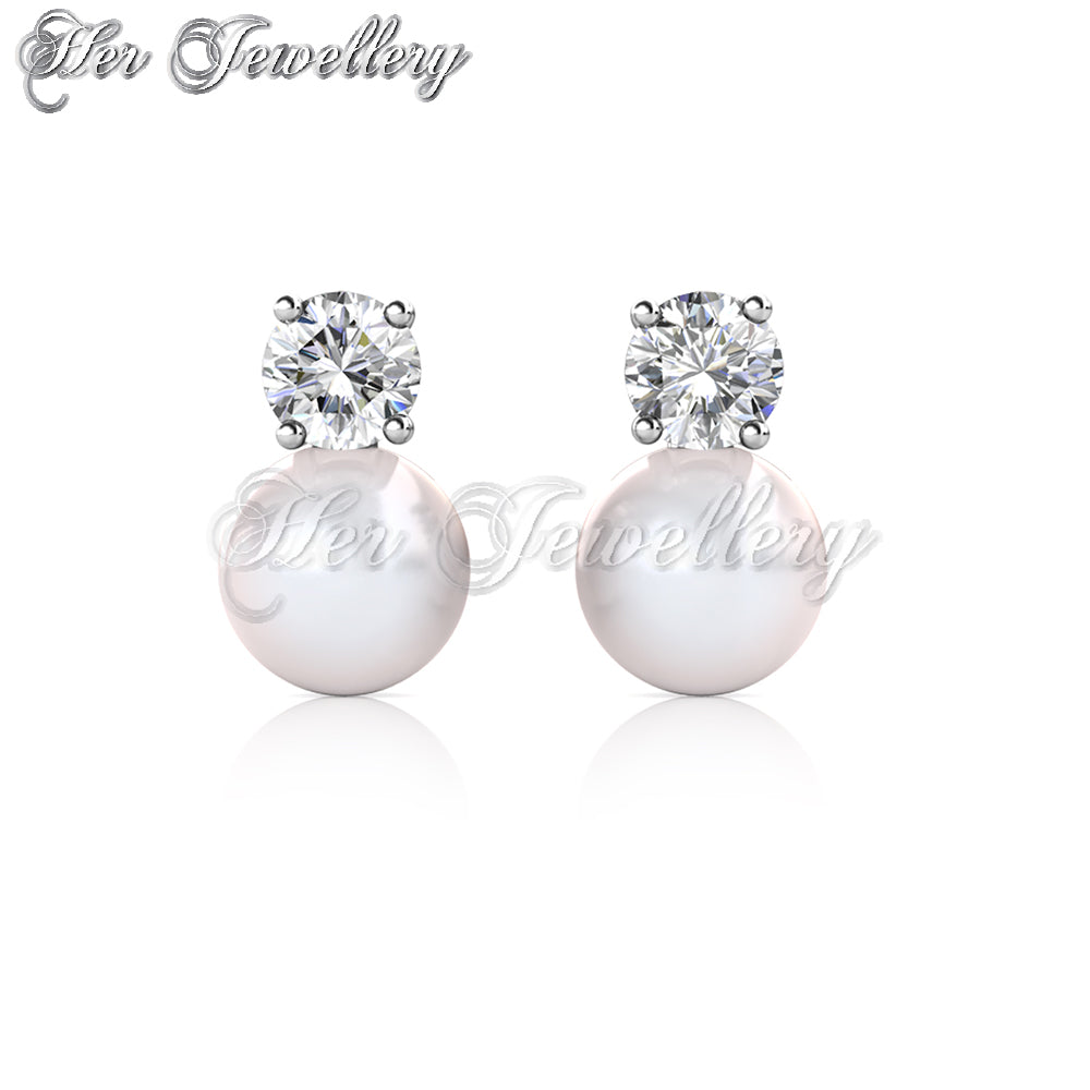 7 Days Droplet Pearl Earrings