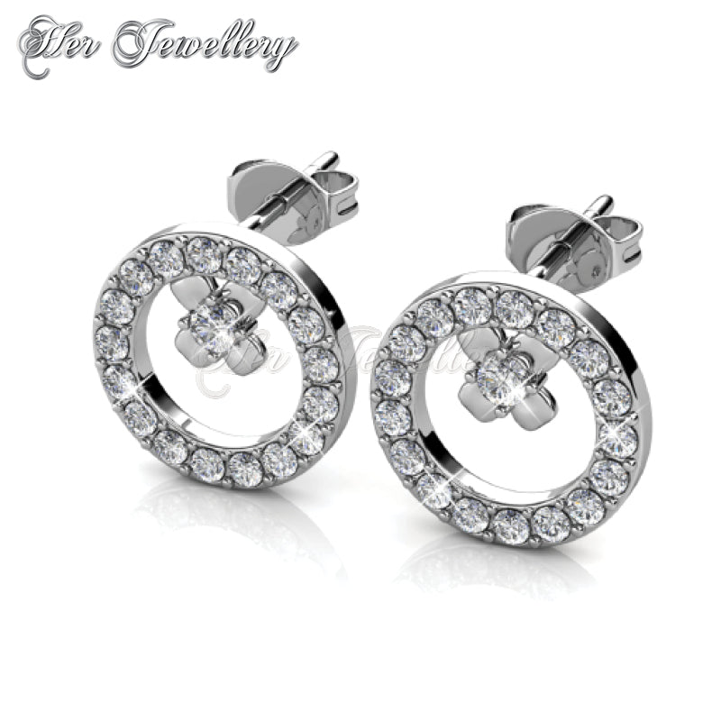 Swarovski Crystals Eliza Earrings†- Her Jewellery