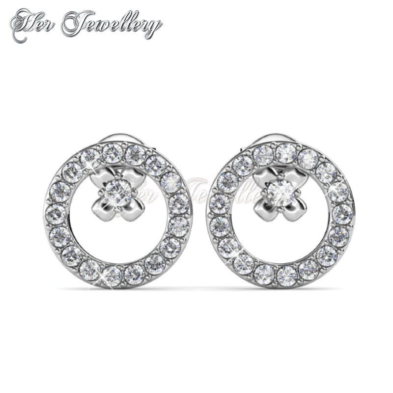 Swarovski Crystals Eliza Earrings†- Her Jewellery