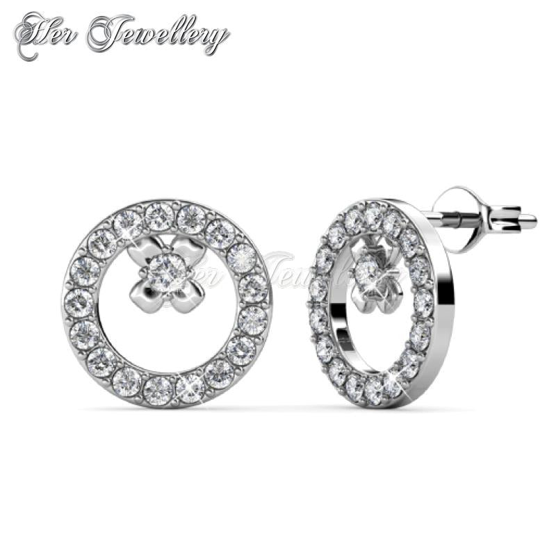 Swarovski Crystals Eliza Earrings†- Her Jewellery