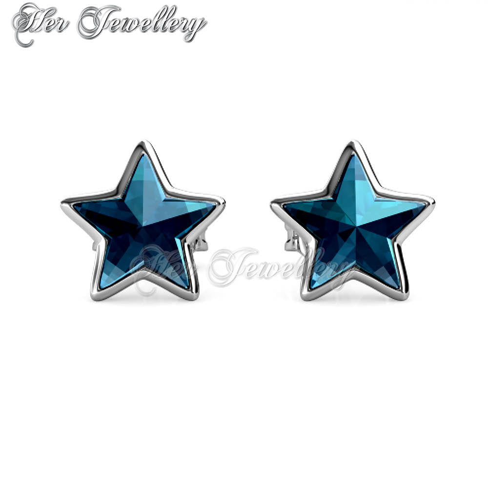 Swarovski Crystals Etoile Earrings - Her Jewellery