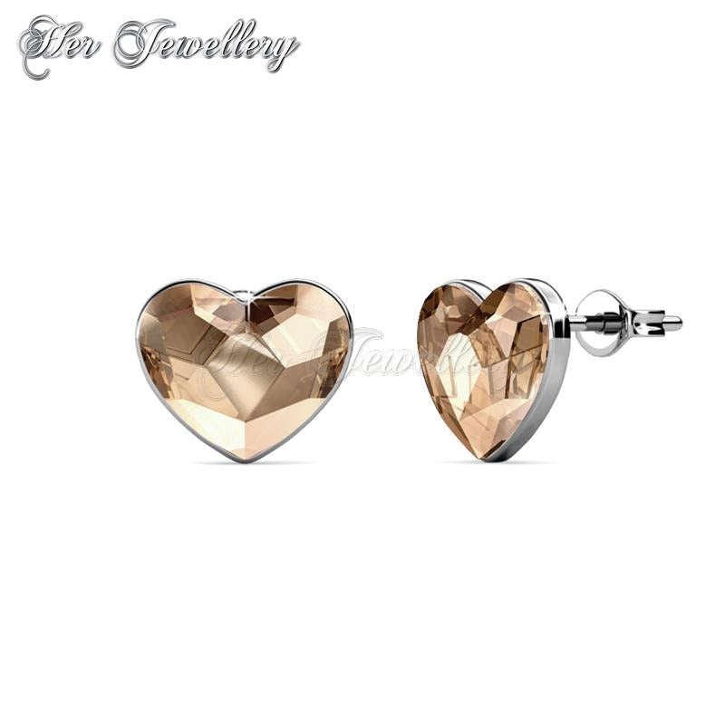 Fond Love Earrings (12 Crystals)