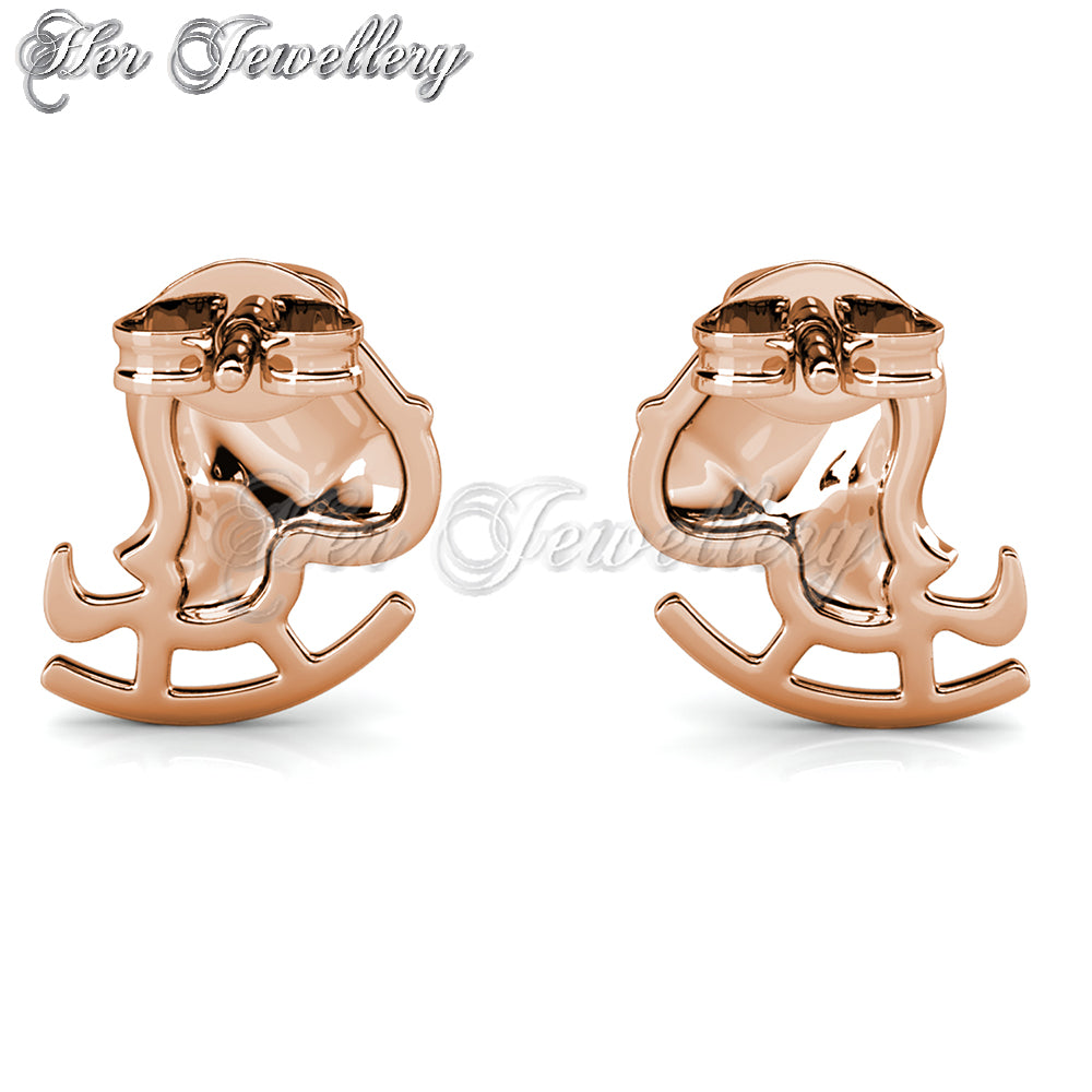 Swarovski Crystals Little Trojan Earrings - Her Jewellery