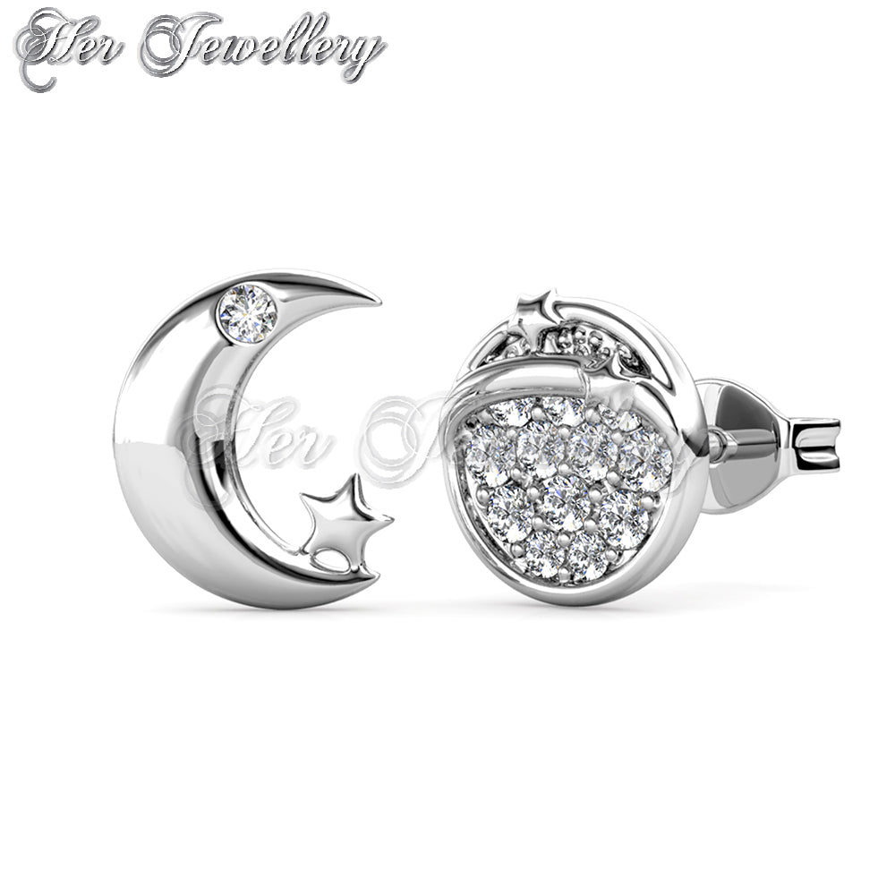 Swarovski Crystals Space Earrings Set - Her Jewellery