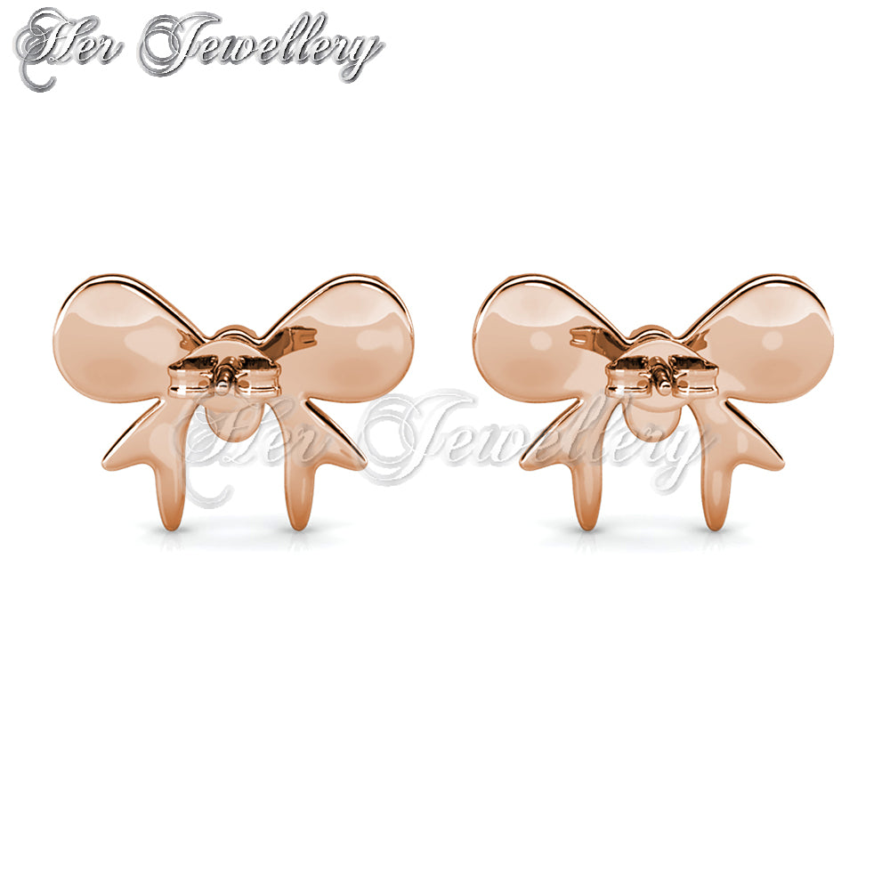 Swarovski Crystals Minnie Bow Earrings - Her Jewellery