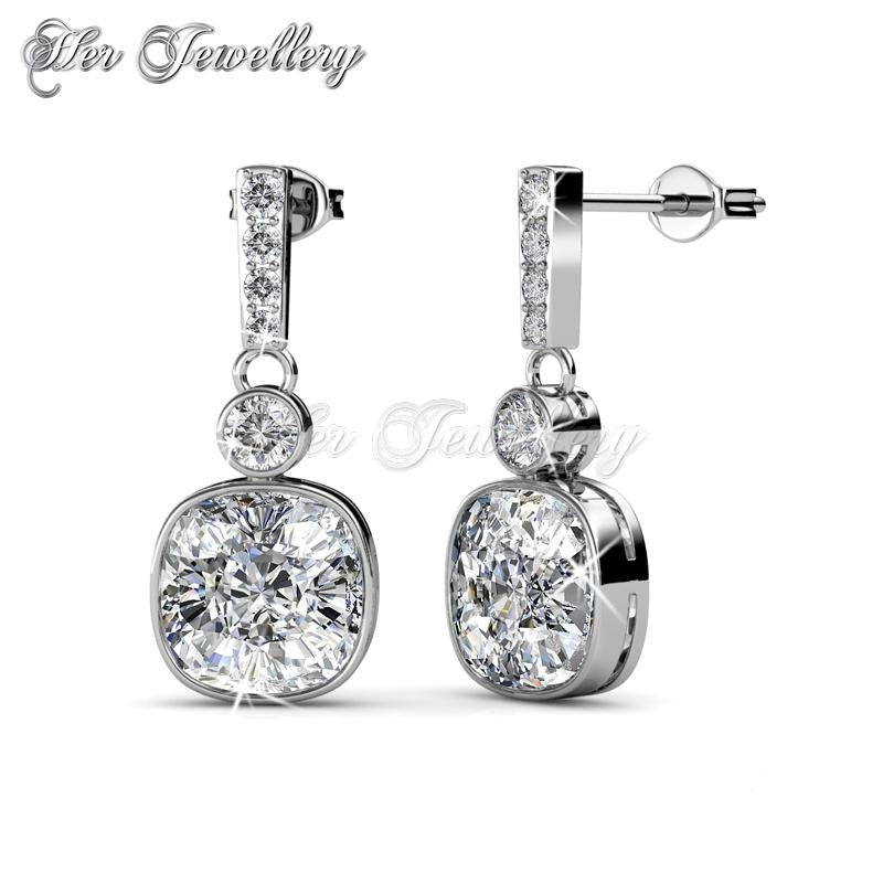 Swarovski Crystals Neville Earrings†- Her Jewellery