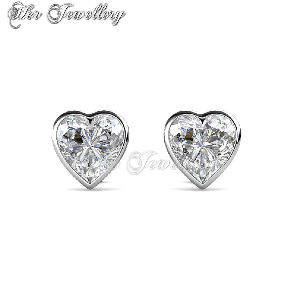 Swarovski Crystals Sweet Stone Earrings - Her Jewellery