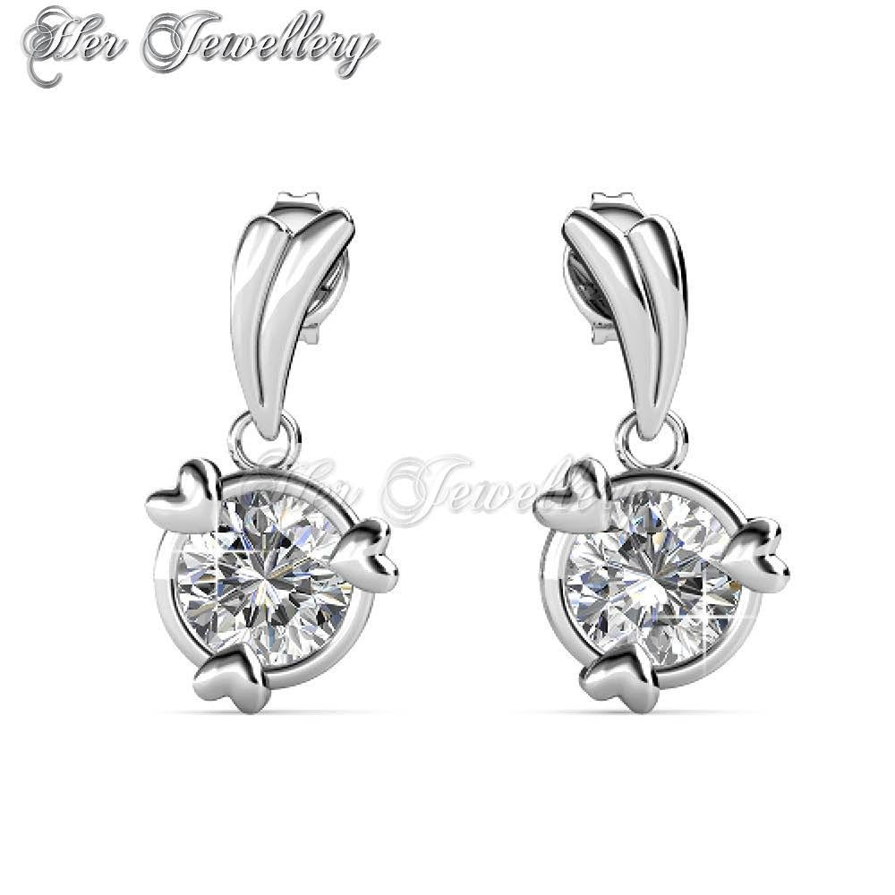 Tri Love Ring Earringsâ€