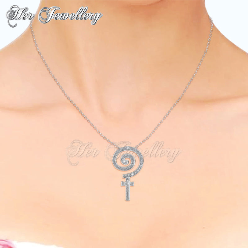 Swarovski Crystals Lolly Pendant - Her Jewellery