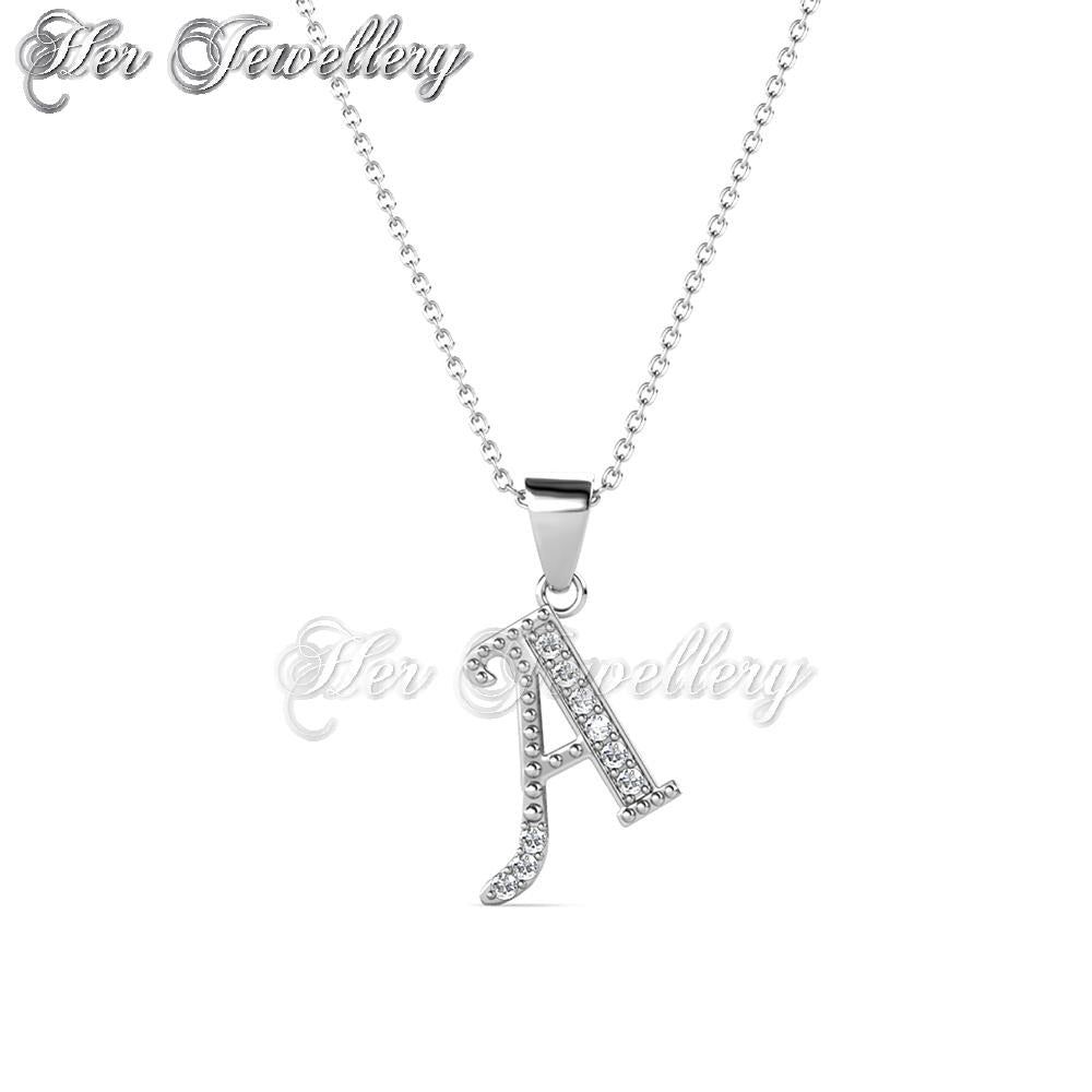 Swarovski Crystals Ace Pendant - Her Jewellery