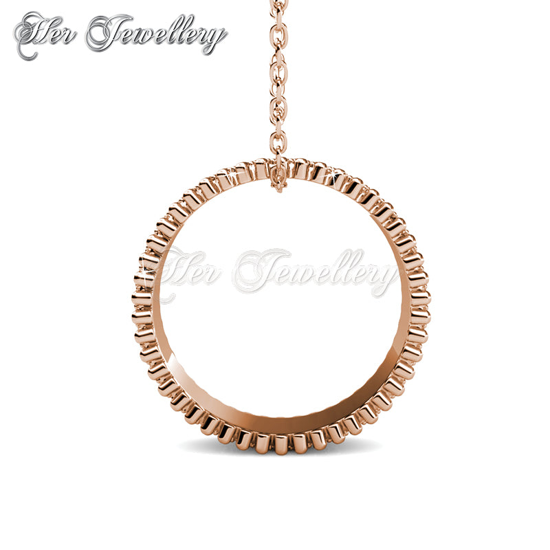 Swarovski Crystals Alexis Pendant (Rose Gold) - Her Jewellery