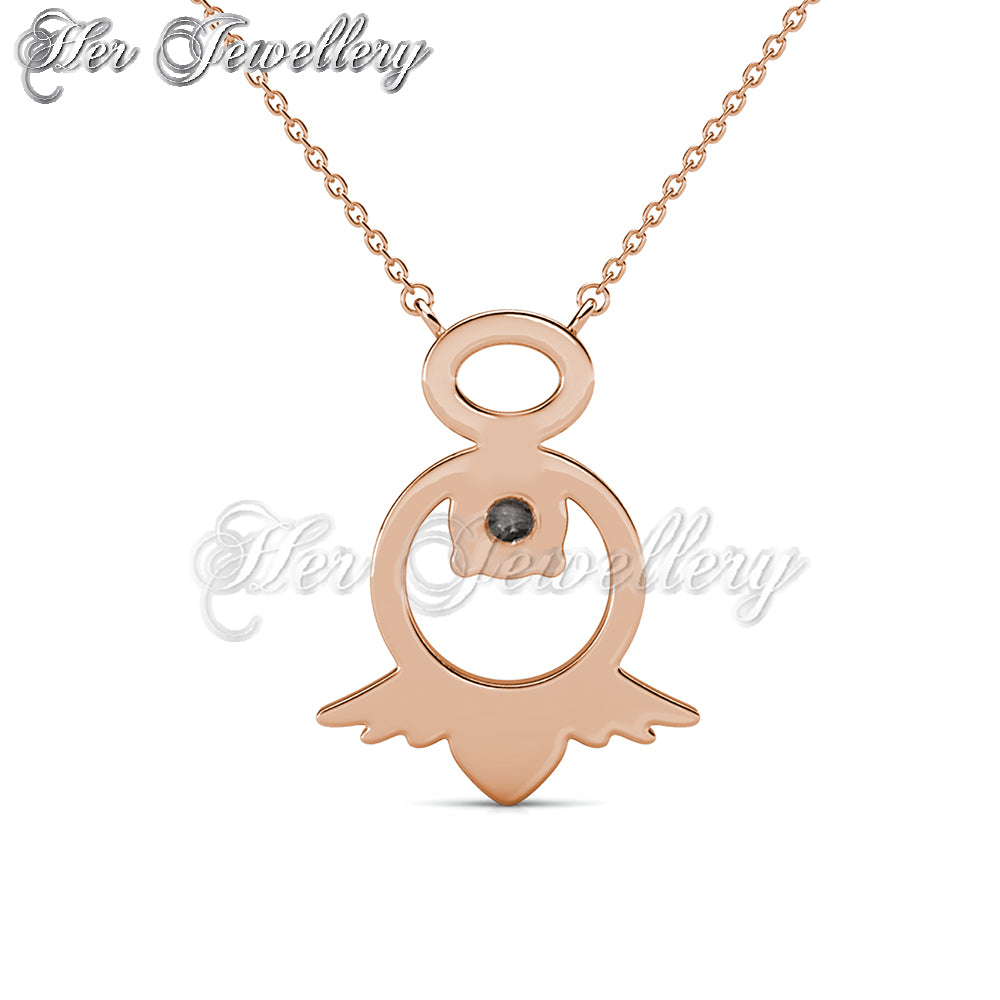 Swarovski Crystals Ballet Angel Pendant - Her Jewellery