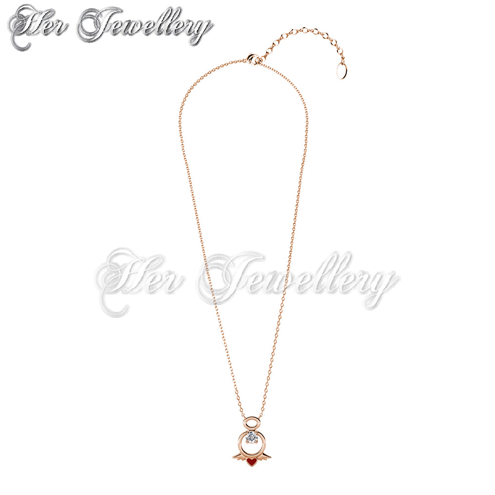 Swarovski Crystals Ballet Angel Pendant - Her Jewellery