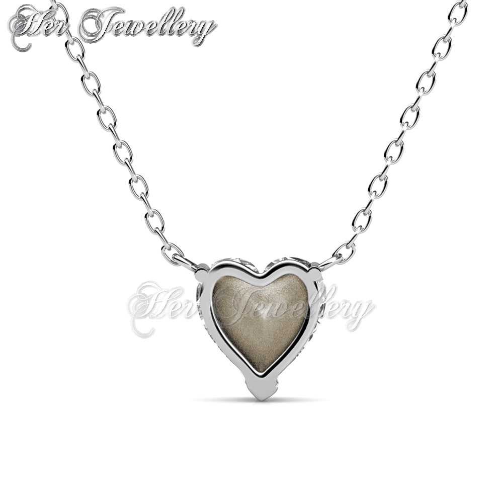 Swarovski Crystals Belle Heart Pendant - Her Jewellery
