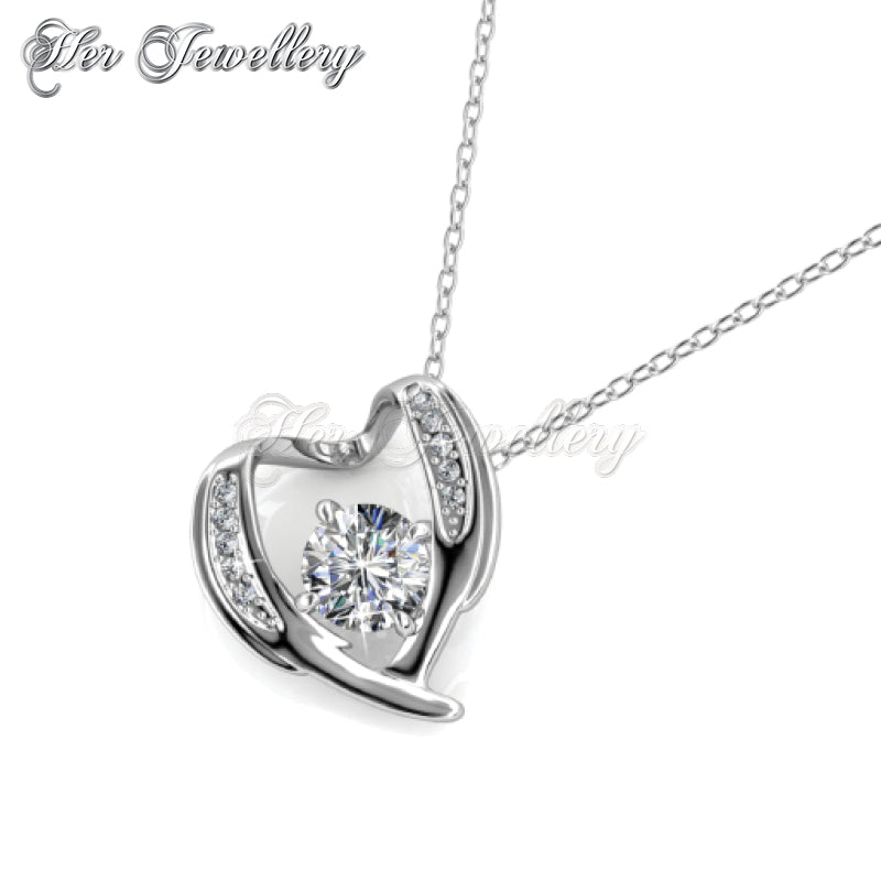 Swarovski Crystals Cassie Love Pendant†- Her Jewellery