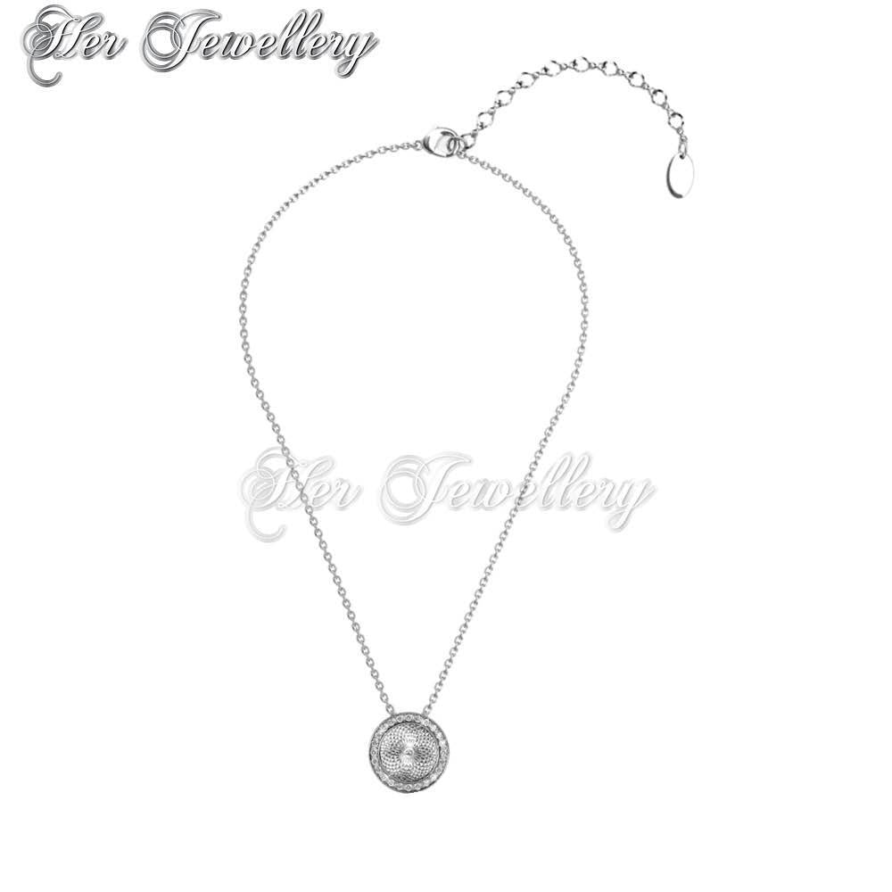 Swarovski Crystals Circular Pendant†- Her Jewellery