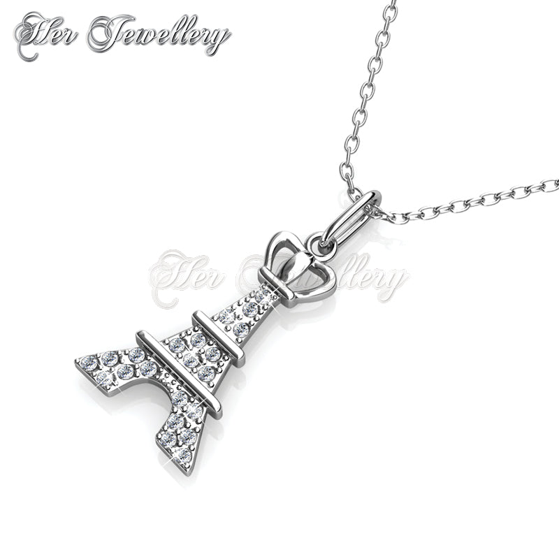 Swarovski Crystals Crown Tower Pendant†- Her Jewellery