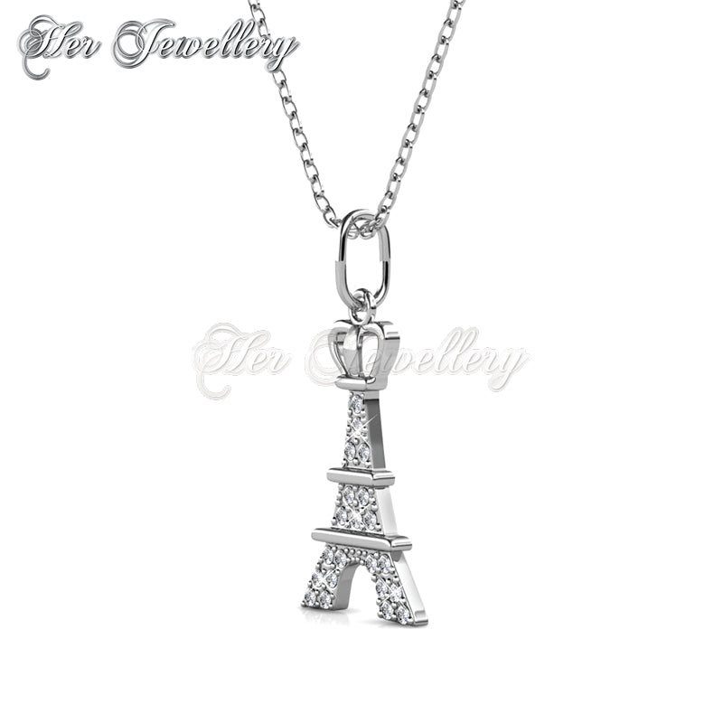 Swarovski Crystals Crown Tower Pendant†- Her Jewellery
