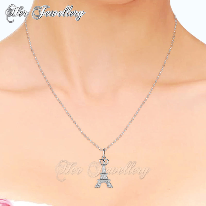 Swarovski Crystals Crown Tower Pendant†- Her Jewellery