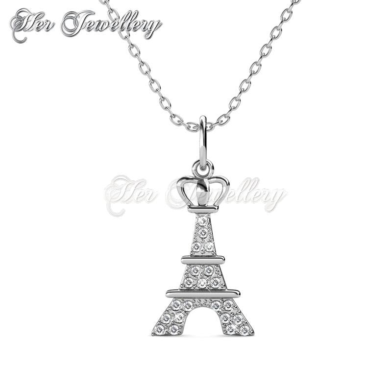 Swarovski Crystals Crown Tower Pendant†- Her Jewellery