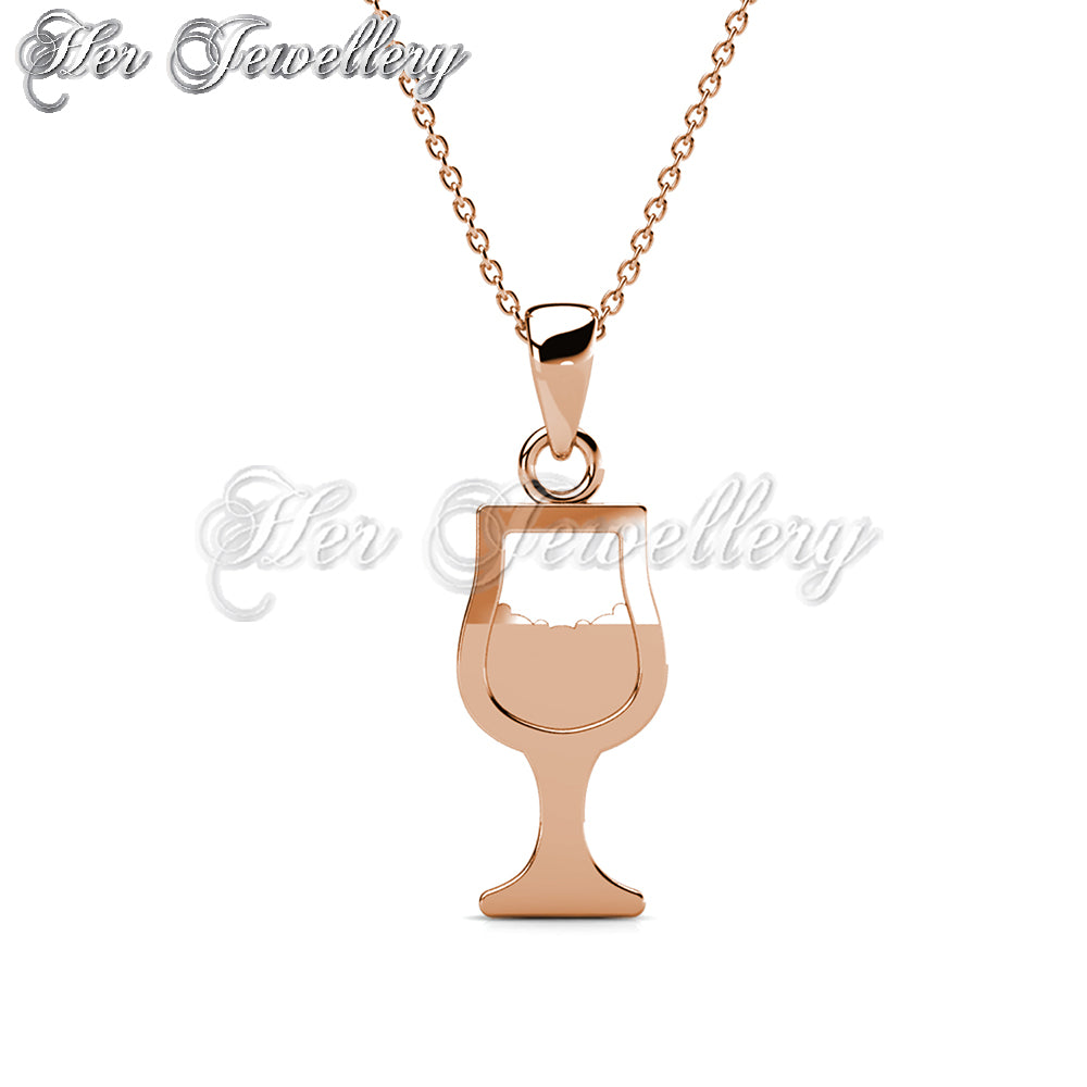 Crystal Pinot Noir Pendant