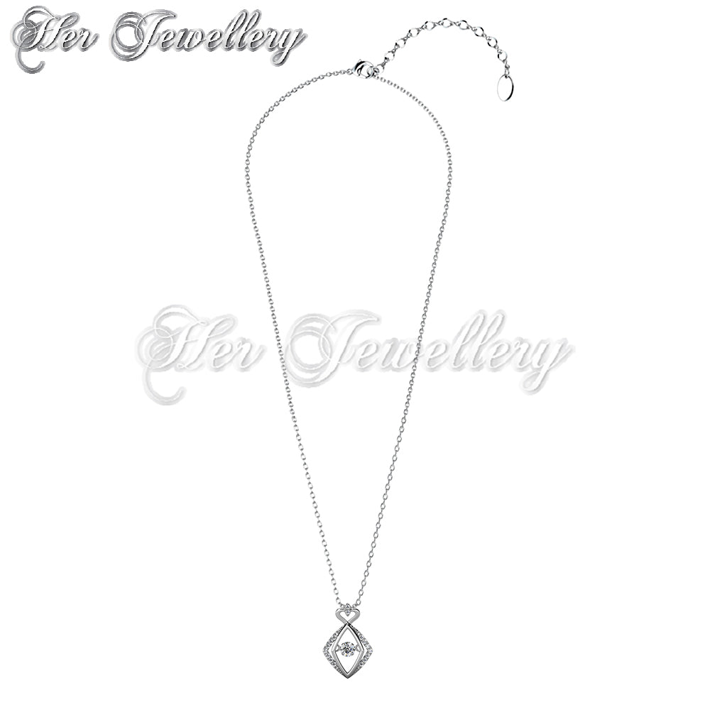 Swarovski Crystals Dancing Glynn Pendant - Her Jewellery
