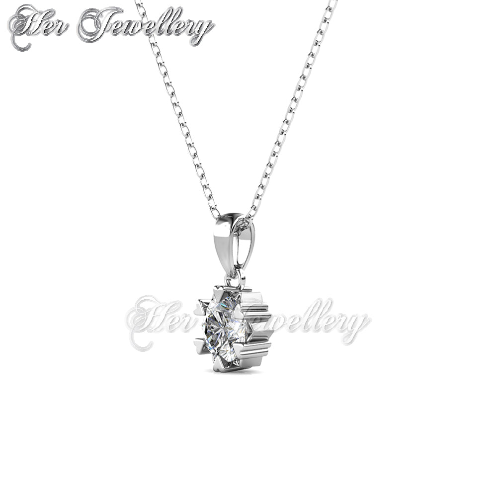 Swarovski Crystals Devotion Love Pendant - Her Jewellery