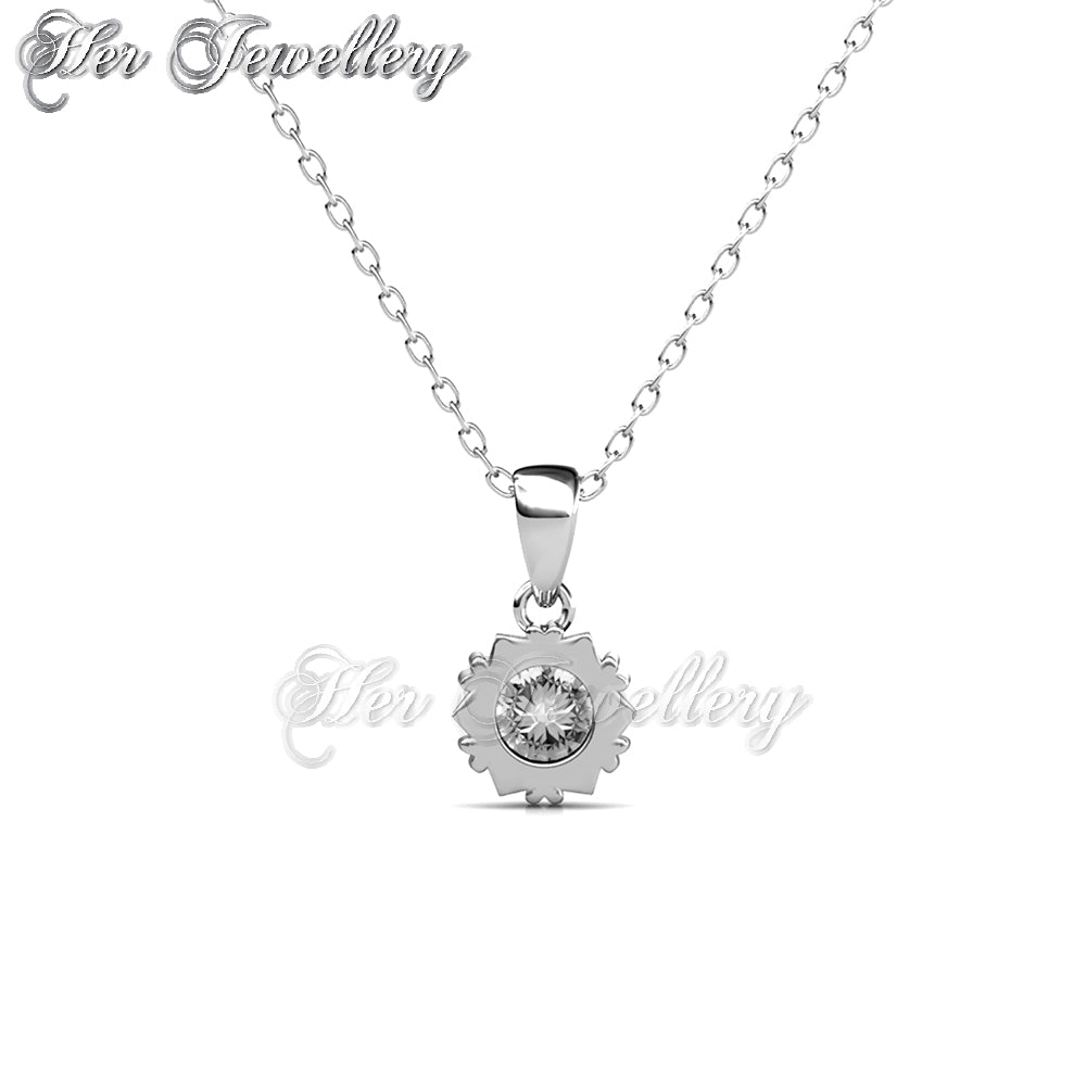 Swarovski Crystals Devotion Love Pendant - Her Jewellery