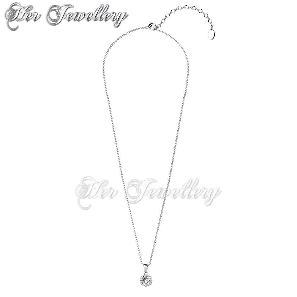 Swarovski Crystals Devotion Love Pendant - Her Jewellery