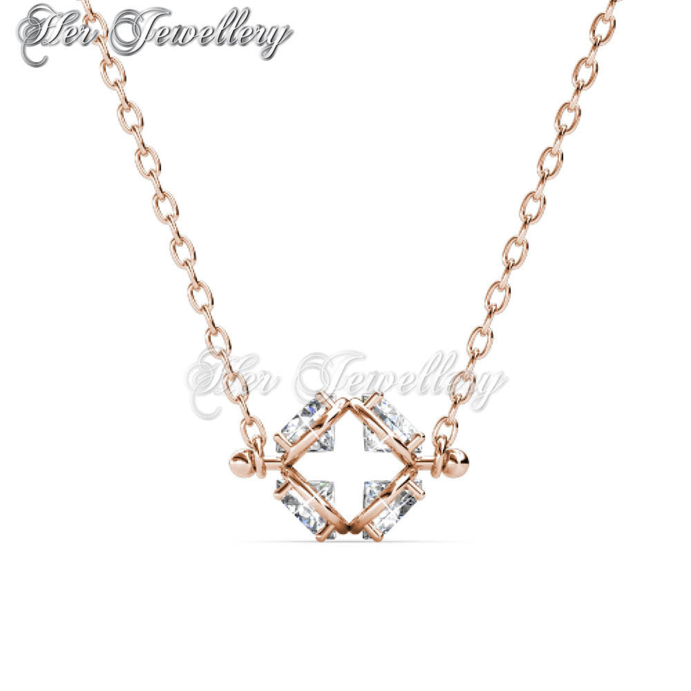 Swarovski Crystals Dia Cross Pendant†- Her Jewellery