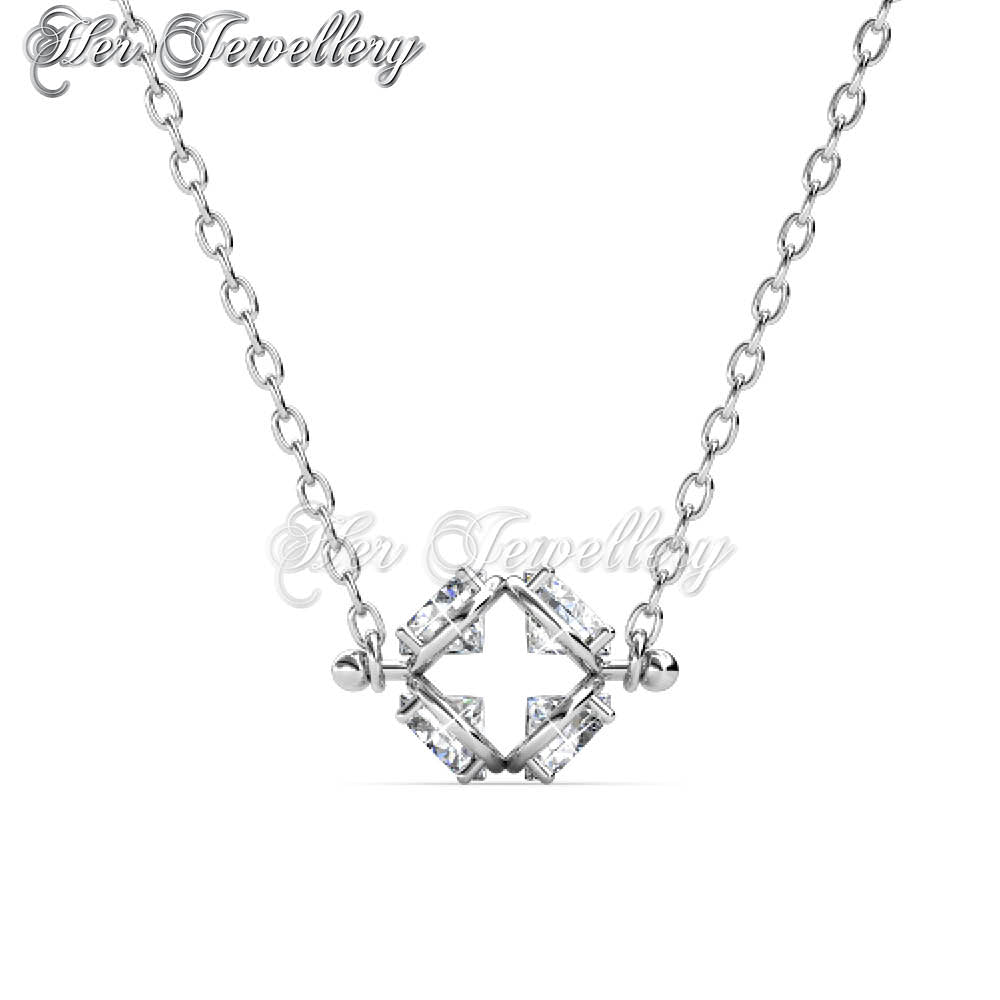 Swarovski Crystals Dia Cross Pendant†- Her Jewellery