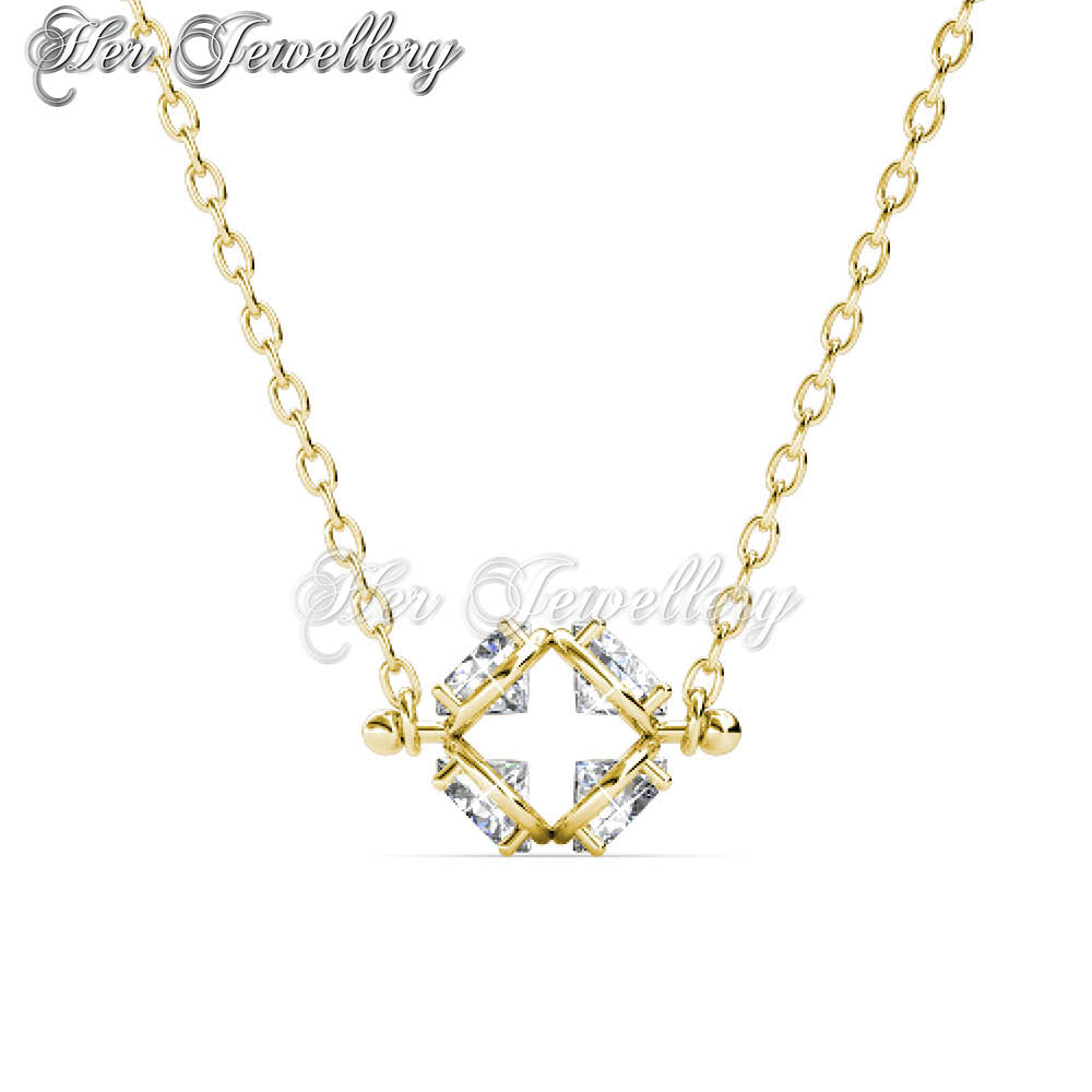 Swarovski Crystals Dia Cross Pendant†- Her Jewellery