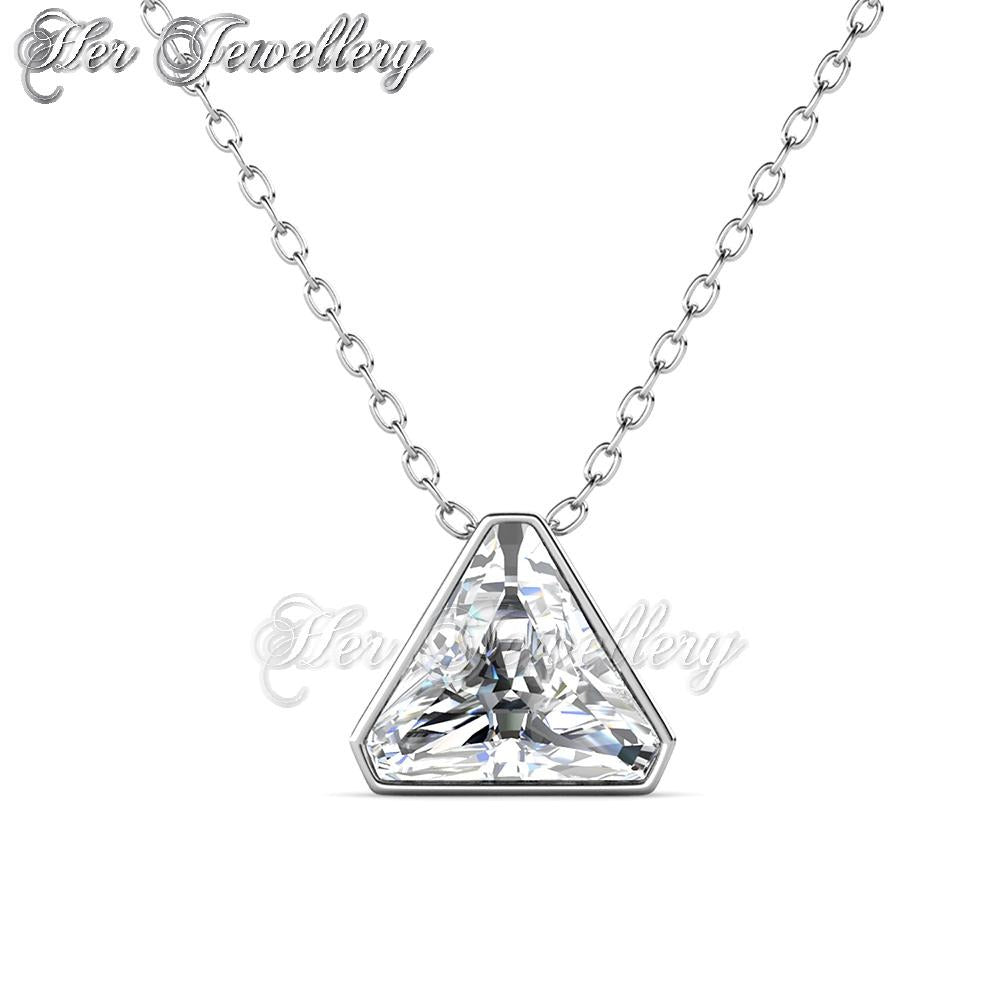 Swarovski Crystals Dreieck Pendant - Her Jewellery