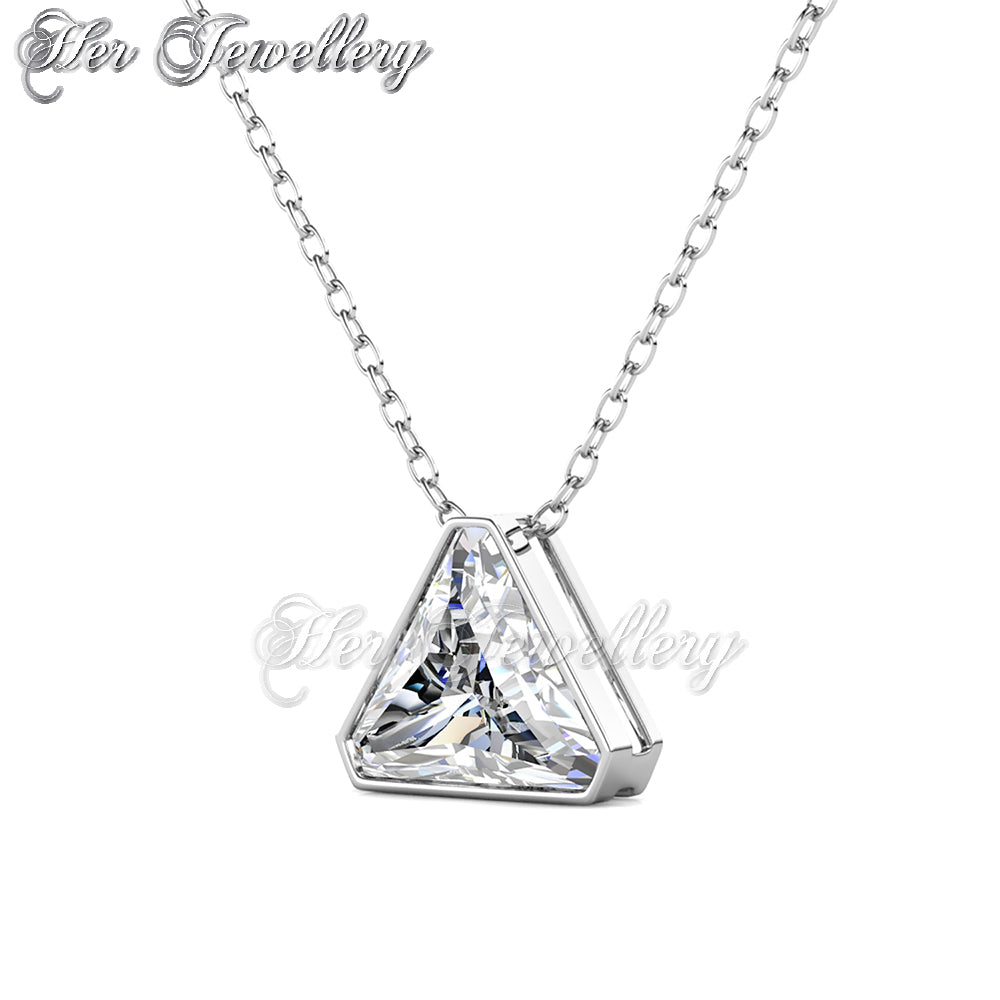 Swarovski Crystals Dreieck Pendant - Her Jewellery