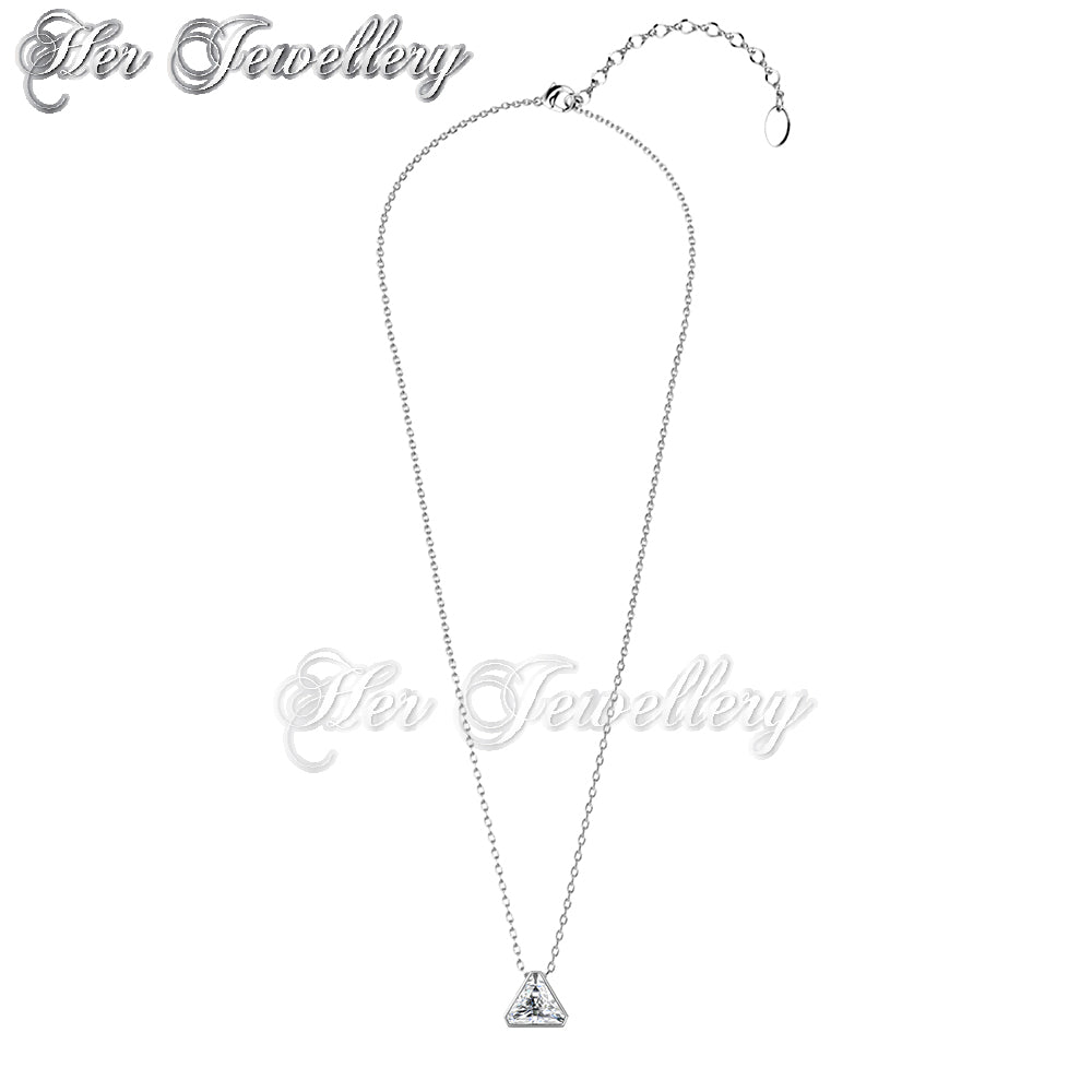 Swarovski Crystals Dreieck Pendant - Her Jewellery