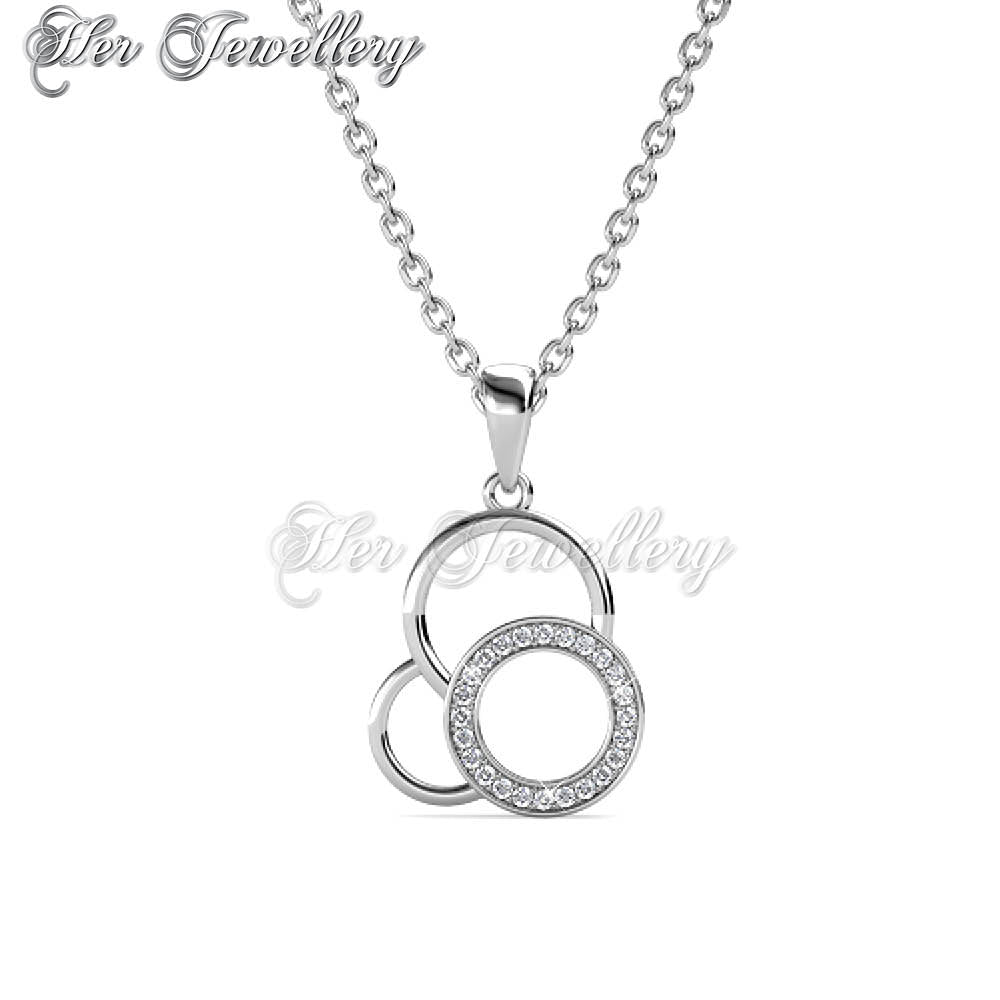 Swarovski Crystals Ellipse Pendant†- Her Jewellery