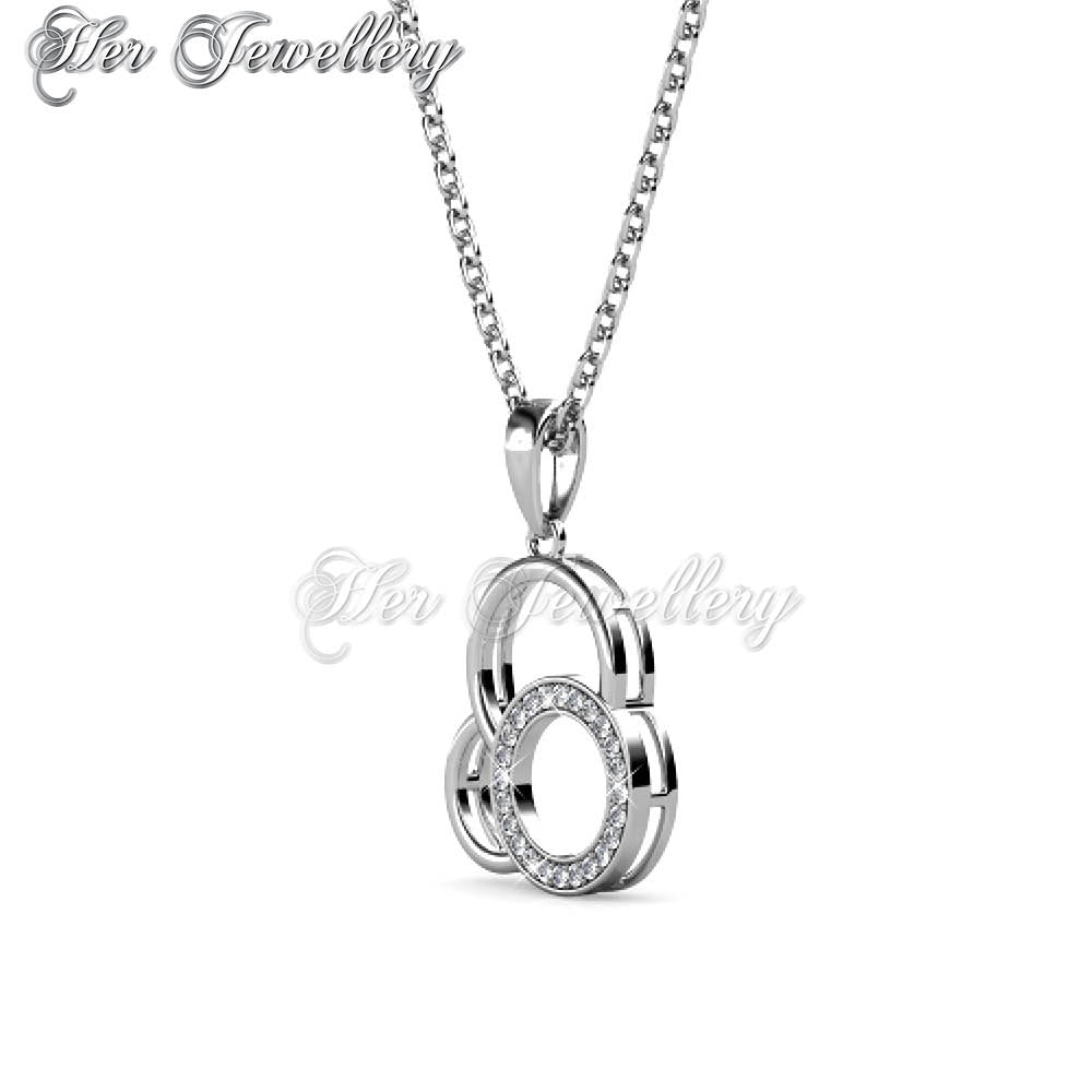Swarovski Crystals Ellipse Pendant†- Her Jewellery