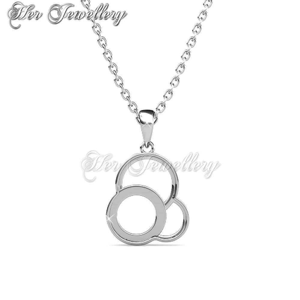 Swarovski Crystals Ellipse Pendant†- Her Jewellery