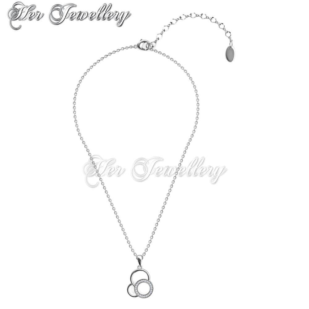 Swarovski Crystals Ellipse Pendant†- Her Jewellery