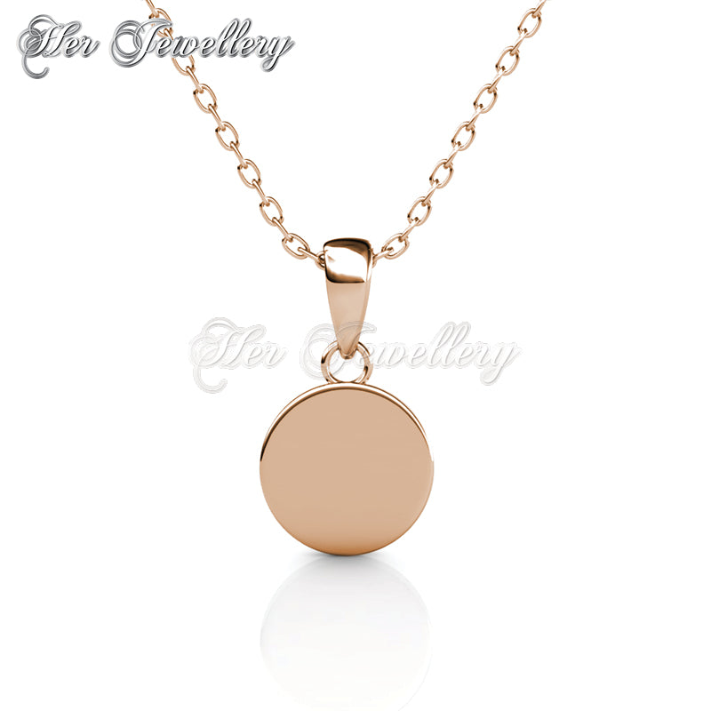 Swarovski Crystals Faith Heart Pendant (Rose Gold) - Her Jewellery