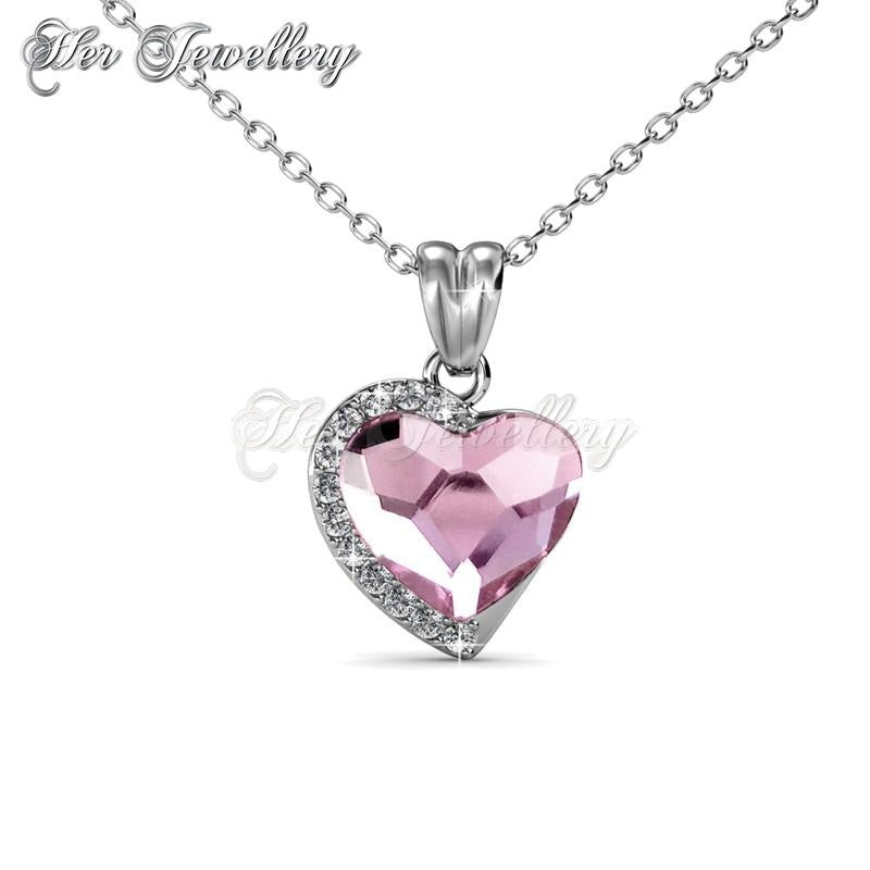 Fond Love Pendant†(12 Crystal Colours)