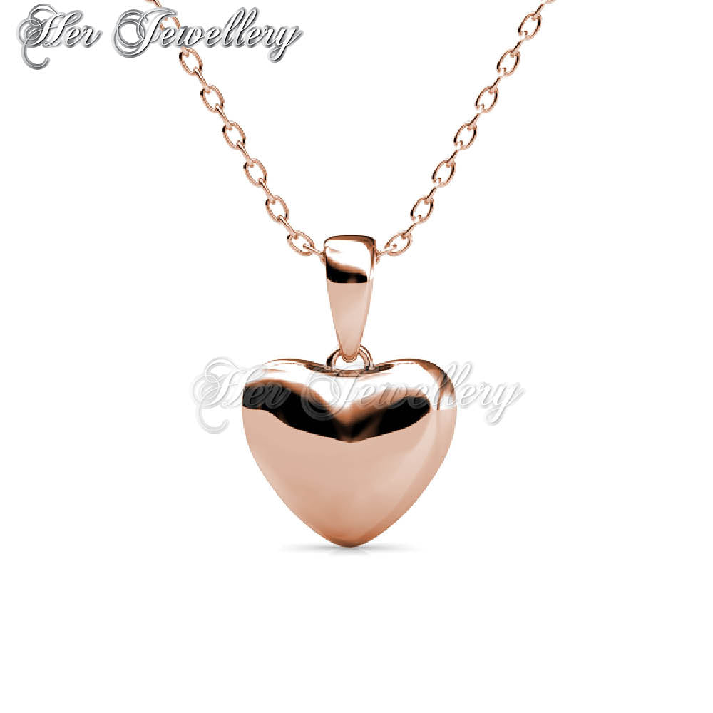 Swarovski Crystals Gusto Pendant (Rose Gold) - Her Jewellery