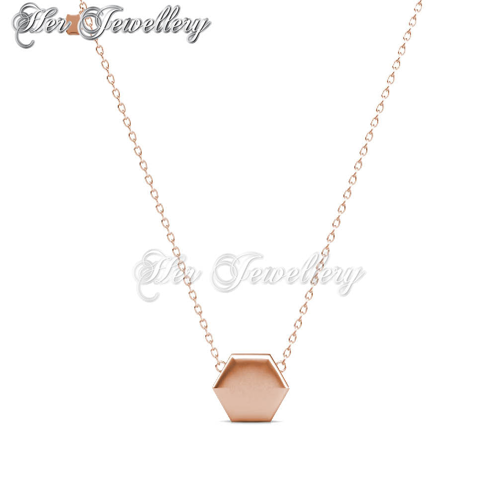 Swarovski Crystals Hexagon Pendant†- Her Jewellery