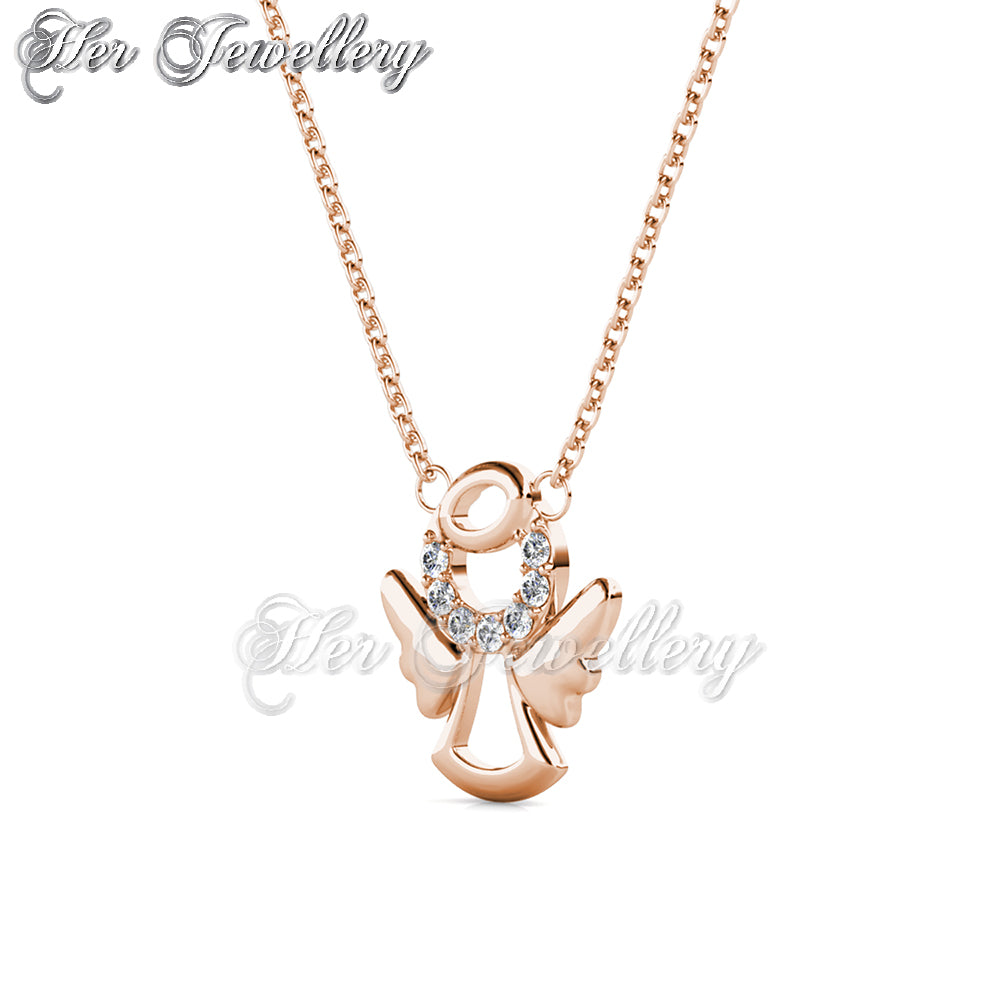 Swarovski Crystals Little Angel Pendant - Her Jewellery