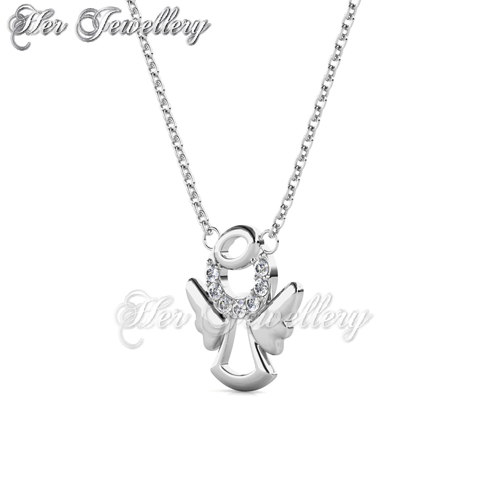 Swarovski Crystals Little Angel Pendant - Her Jewellery