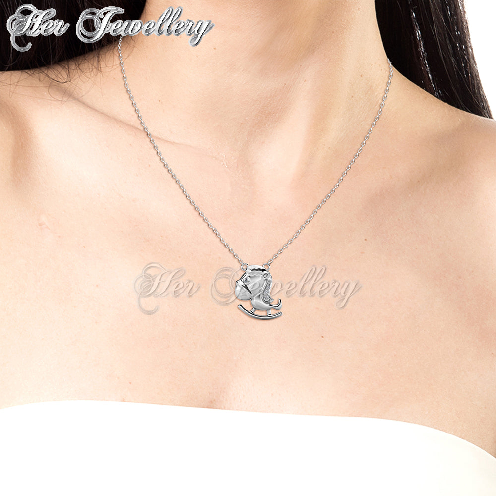 Swarovski Crystals Little Trojan Pendant - Her Jewellery
